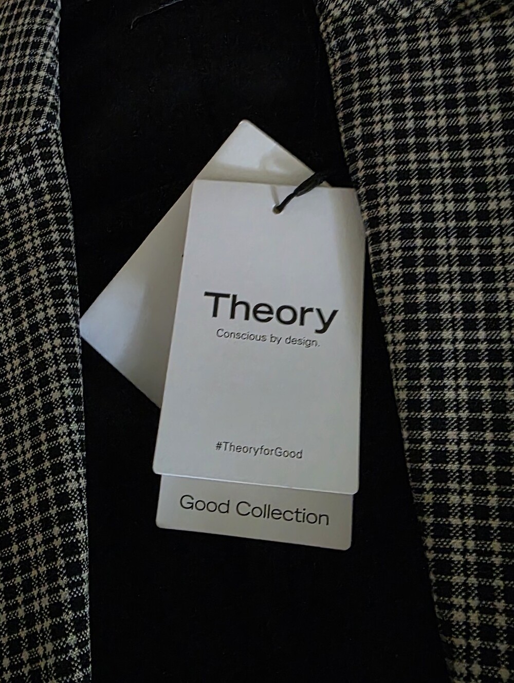 Theory Carisa Plaid Blazer 2 $475 - Picture 8 of 8